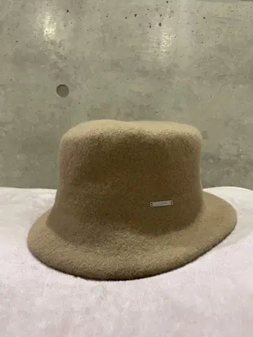 OVERRIDE 울 펠트 햇 베이지