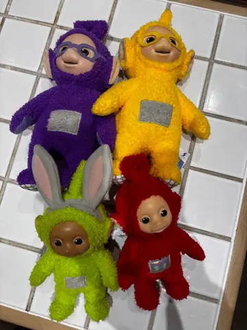 텔레토비즈 봉제 인형 4개 세트