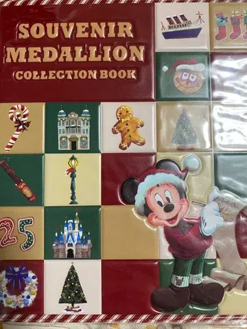 크리스마스 수베니어 메달 케이스 수베니어 메달 북 디즈니 2025