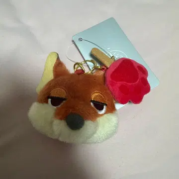 주토피아 닉 봉제 인형 키체인