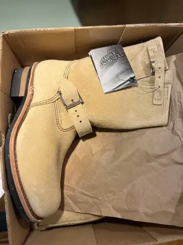 새상품 8268 2008년제 스웨이드 엔지니어 러프아웃 스틸토