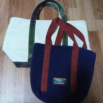 L.L.Bean 토트백 내추럴/카모플라쥬