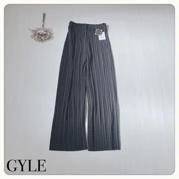 [ 미사용 택 포함 ] 자일 GYLE 플리츠 와이드 팬츠 FINE 파인