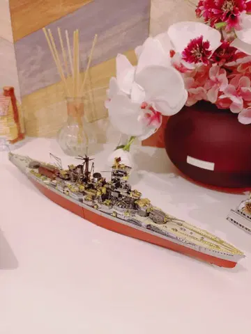 [ 완성품 ] 전함 콘고 [ 일본 고속전함 ] [ 3D 메탈 퍼즐 ]