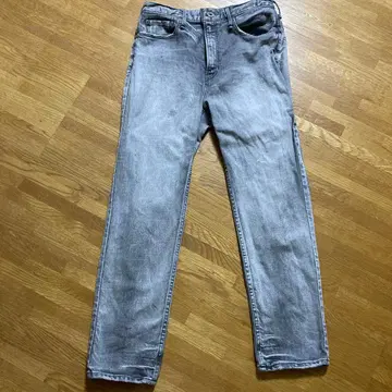 upper heights 그레이 슬림핏 데님