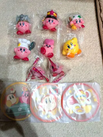 커비 피규어 코스터 일괄 판매