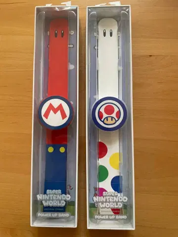 슈퍼 마리오 월드 파워업 밴드 2개 세트