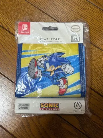 소닉 더 헤지혹 게임 카드 홀더