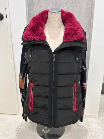 Desigual 자켓 베스트 소매 탈부착 가능 다운 베스트 다운