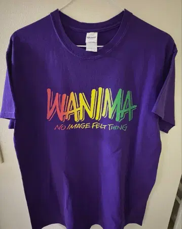 WANIMA T셔츠 보라색 M