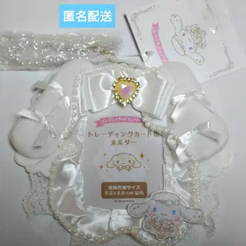 산리오 엔조이 아이돌 시리즈 카드용 홀더 순백천사 시나모롤