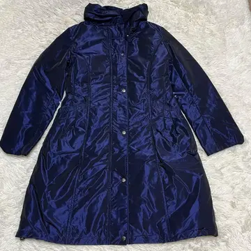 BARNEYS NEW YORK 네이비 롱 다운 자켓