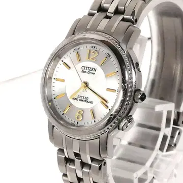 가동 시티즌 엑시드 손목시계 에코 드라이브 솔라 기요셰 콤비