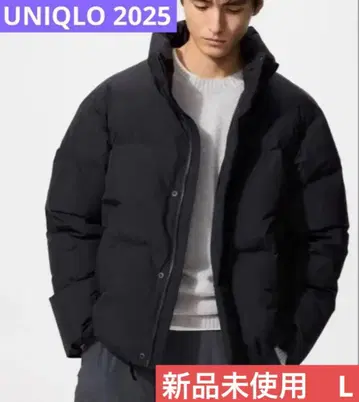 [미사용 새상품] 유니클로 심리스 다운 자켓 L 사이즈