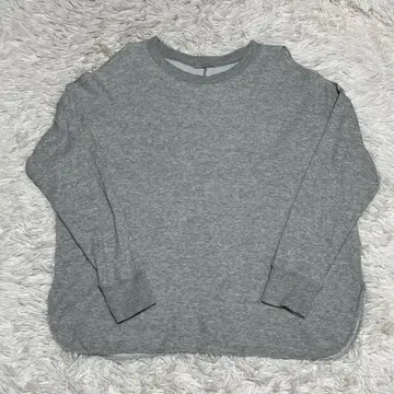 JOURNAL STANDARD 오픈 숄더 그레이 맨투맨