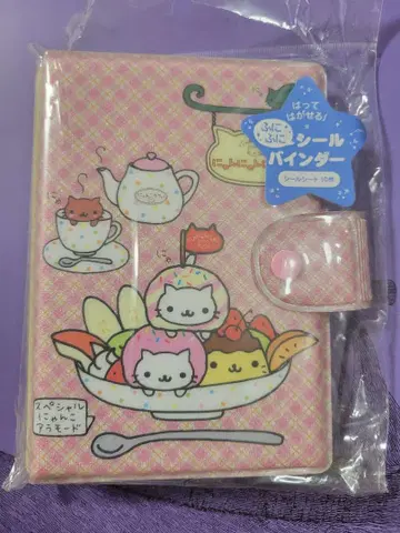 냥냥냥코 씰북 후니후니 씰 바인더 새상품