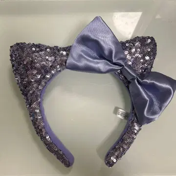 USJ 유니버셜 머리띠 키티 보라색