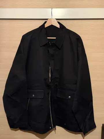 ADRER 밀리터리 플라이트 지퍼 블루종