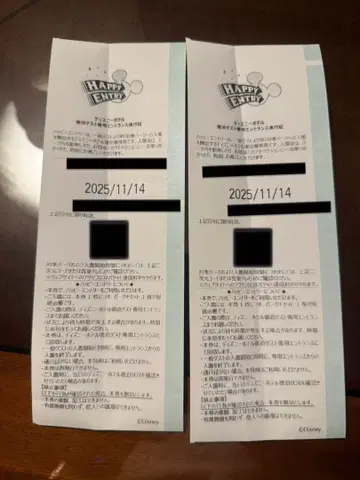 해피 엔트리 하피엔 랜드 11/14 디즈니 2장