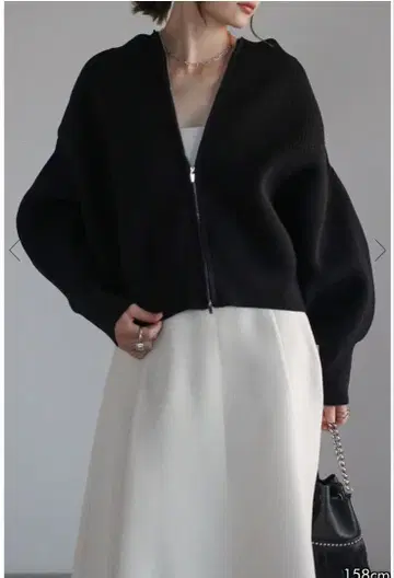 봉쥬르 사간 집업 가디건