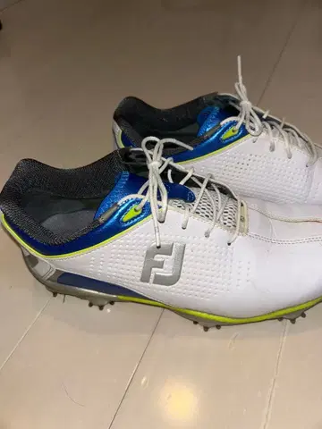 가격 인하! FootJoy 골프화 화이트/블루