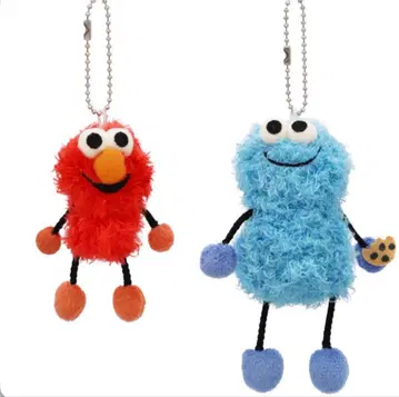 쿠키 몬스터 엘모 키링