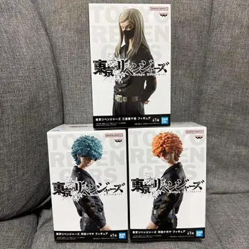 도쿄 리벤저스 카와타 나호야 카와타 소야 산즈 하루치요 피규어 3종 세트