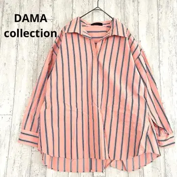더마 컬렉션 스트라이프 스키퍼 셔츠 [ S ] 블라우스 허리 마크