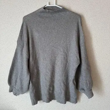 alotta 그레이 니트 5L 소매 볼륨