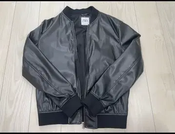 ZARA 블랙 봄버 자켓 S