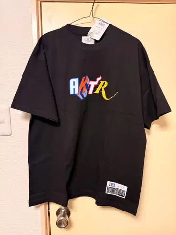 AKTR NBA 로고 디자인 T셔츠 블랙 L 사이즈