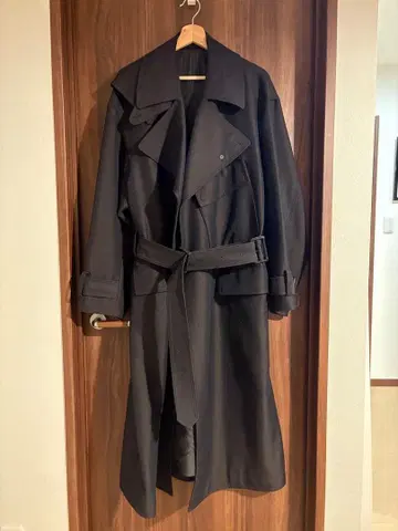 YOKE MOTORCYCLE COAT DARK NAVY