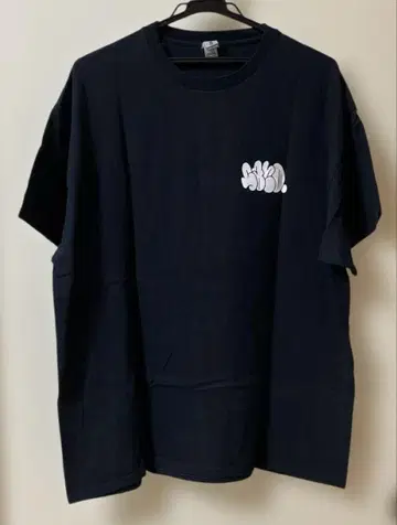 미사용 새상품 SAND 하드코어 밴딩 T셔츠 블랙 XL