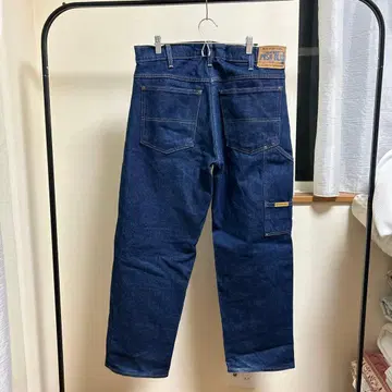 PRISON BLUES 다크 블루 데님 팬츠