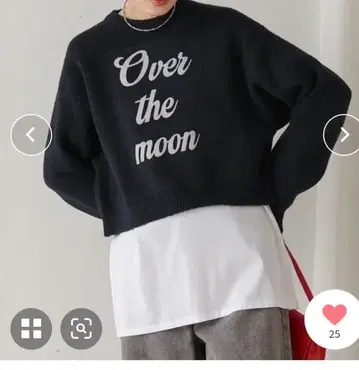 플로키 로고 니트 부즈루드