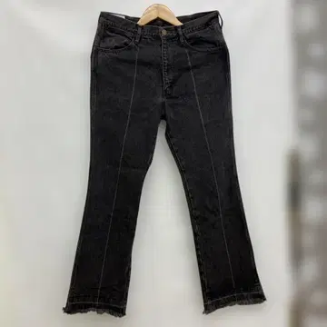 FUMIKA UCHIDA 블랙 데님 팬츠