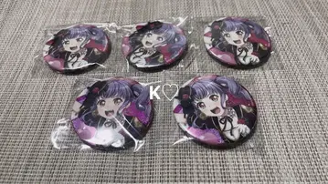 뱅드림 Roselia 우다가와 아코 9th 캔뱃지 5개