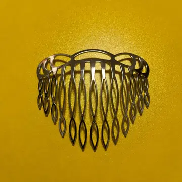 컴플렉스 비즈 스테인리스 빗 DOUBLE CODE 실버