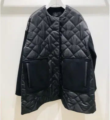 ADAM ET ROPE 퀼팅 멜톤 블루종