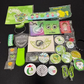 gre4nboyz GReeeeN 가챠 굿즈 응원봉 묶음 판매