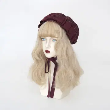 알리시아 에콜 베레모 별상자works 와인 레드