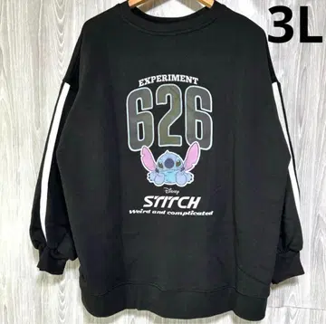 [ 새상품 ] Disney 스티치 유니폼풍 속기모 트레이닝복 3L