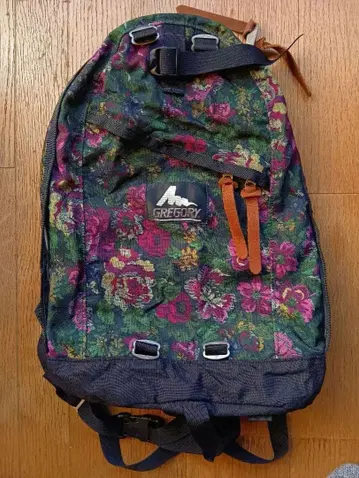 USA GREGORY 데이팩 가든 태피스트리 꽃무늬