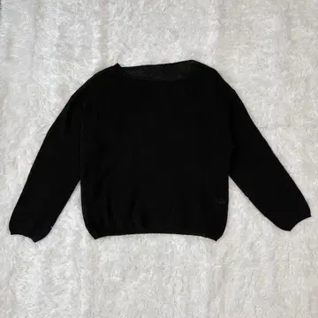 SLOBE IENA 여성용 긴팔 니트 XL 린넨 블랙