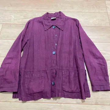 린넨 셔츠 자켓