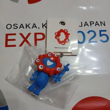 오사카 간사이 엑스포 먁먁 PVC 키링