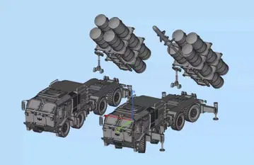 R-360넵튠 지대함 미사일 발사차 USPU-360 우크라이나 현대