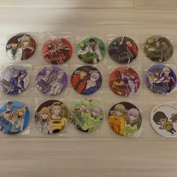 TIGER & BUNNY 캔뱃지 세트 15종류