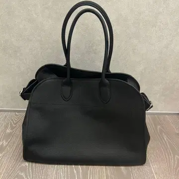 [ 새상품 ] 블랙 가죽 토트백 마르골 스타일