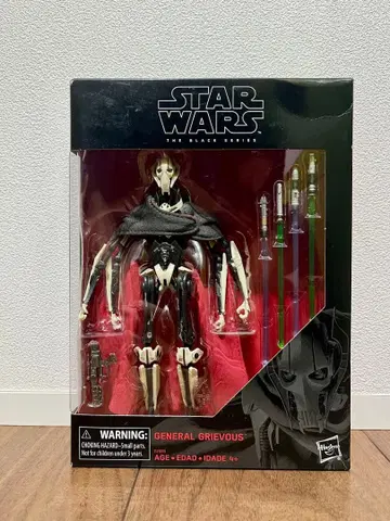 미개봉 스타 워즈 블랙 시리즈 그리버스 장군